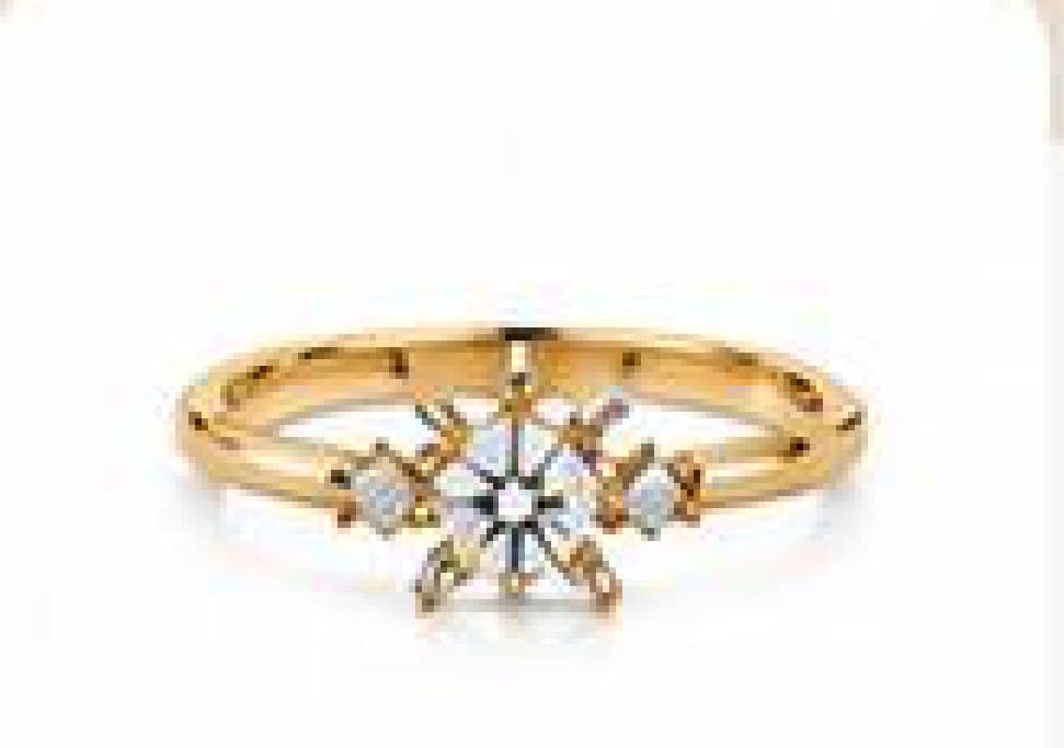 Aurelia solitaire ring