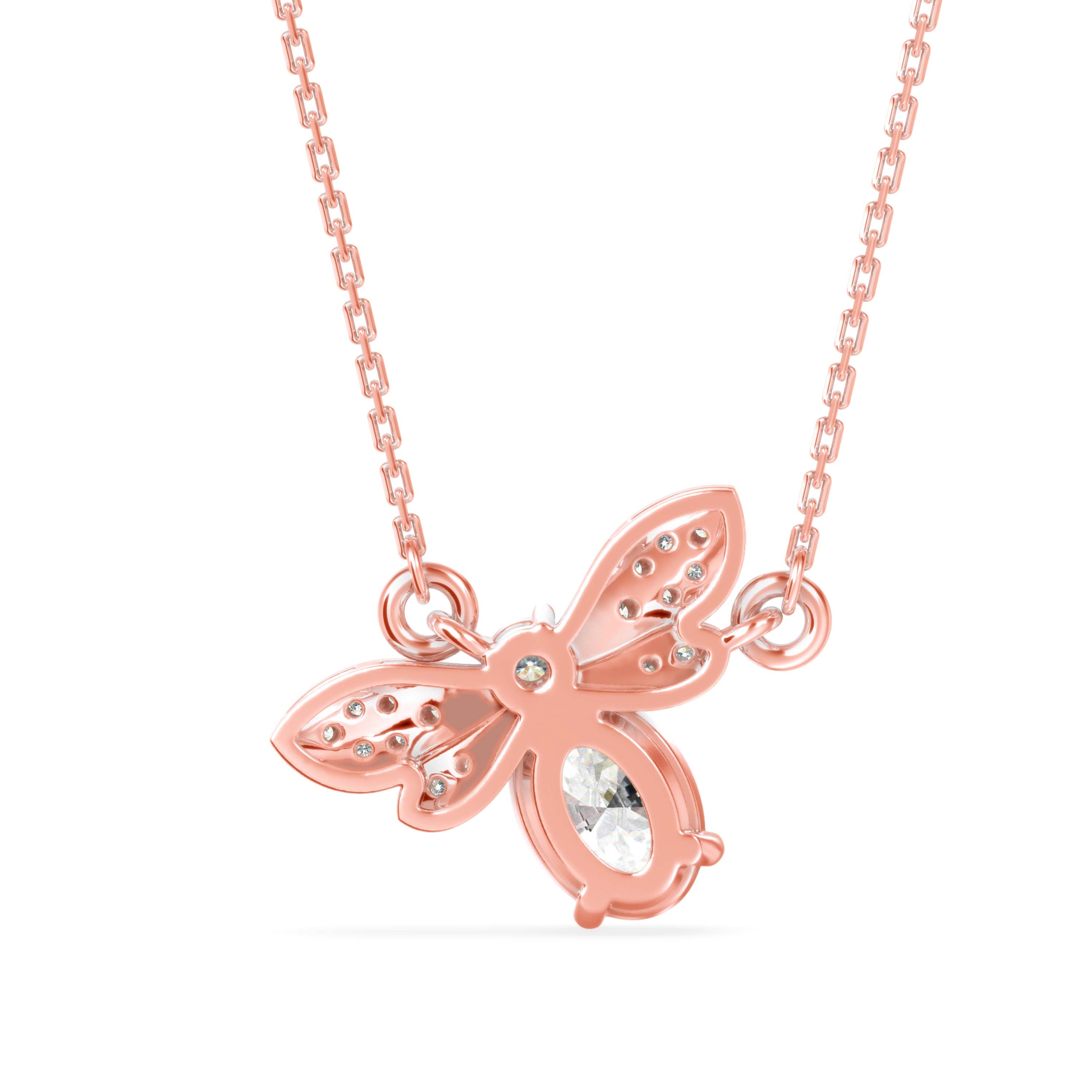 The Queen Bee 0.85ct Lab-Grown Diamond Pendant Necklace