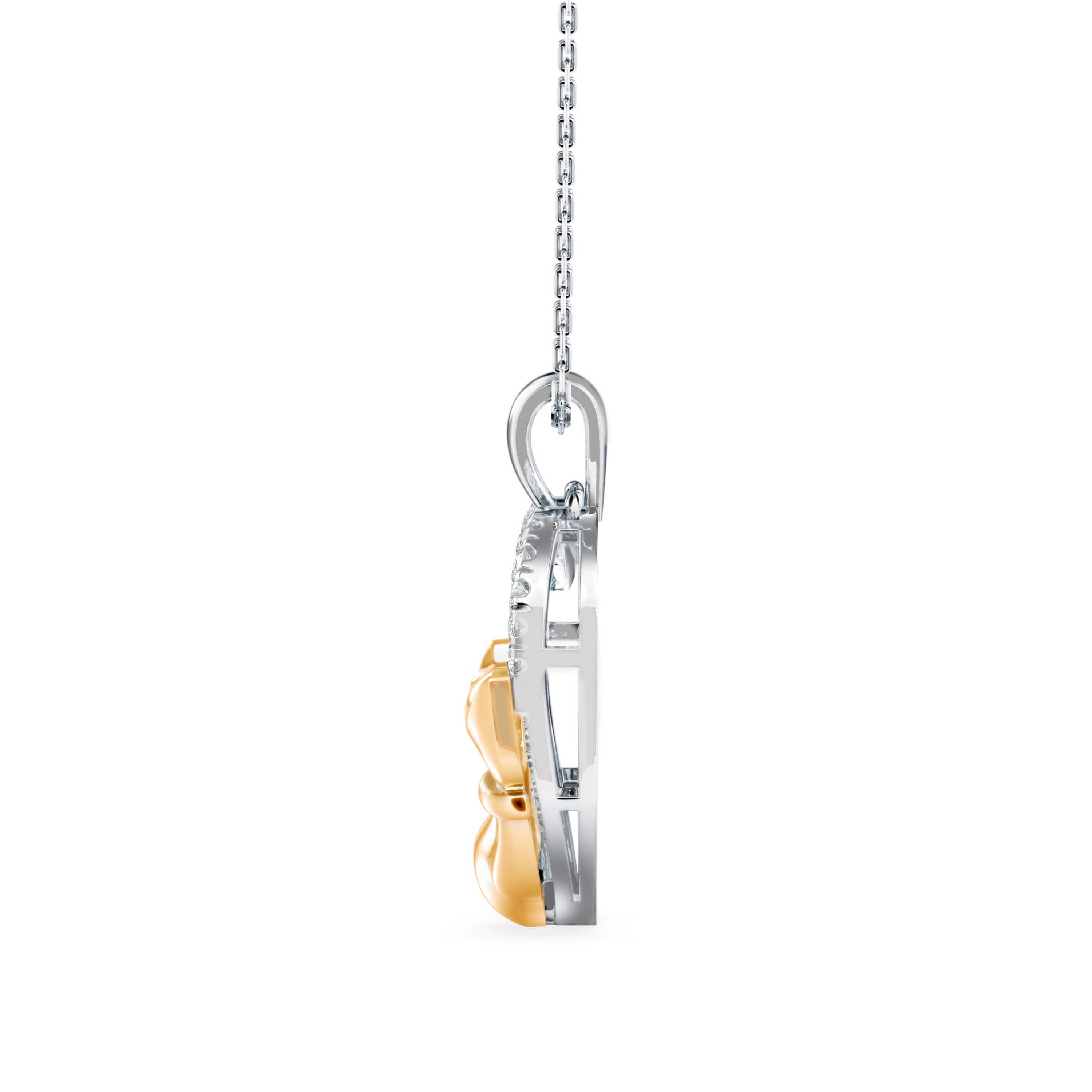 The Amour Cat 0.21ct Lab-Grown Diamond Pendant