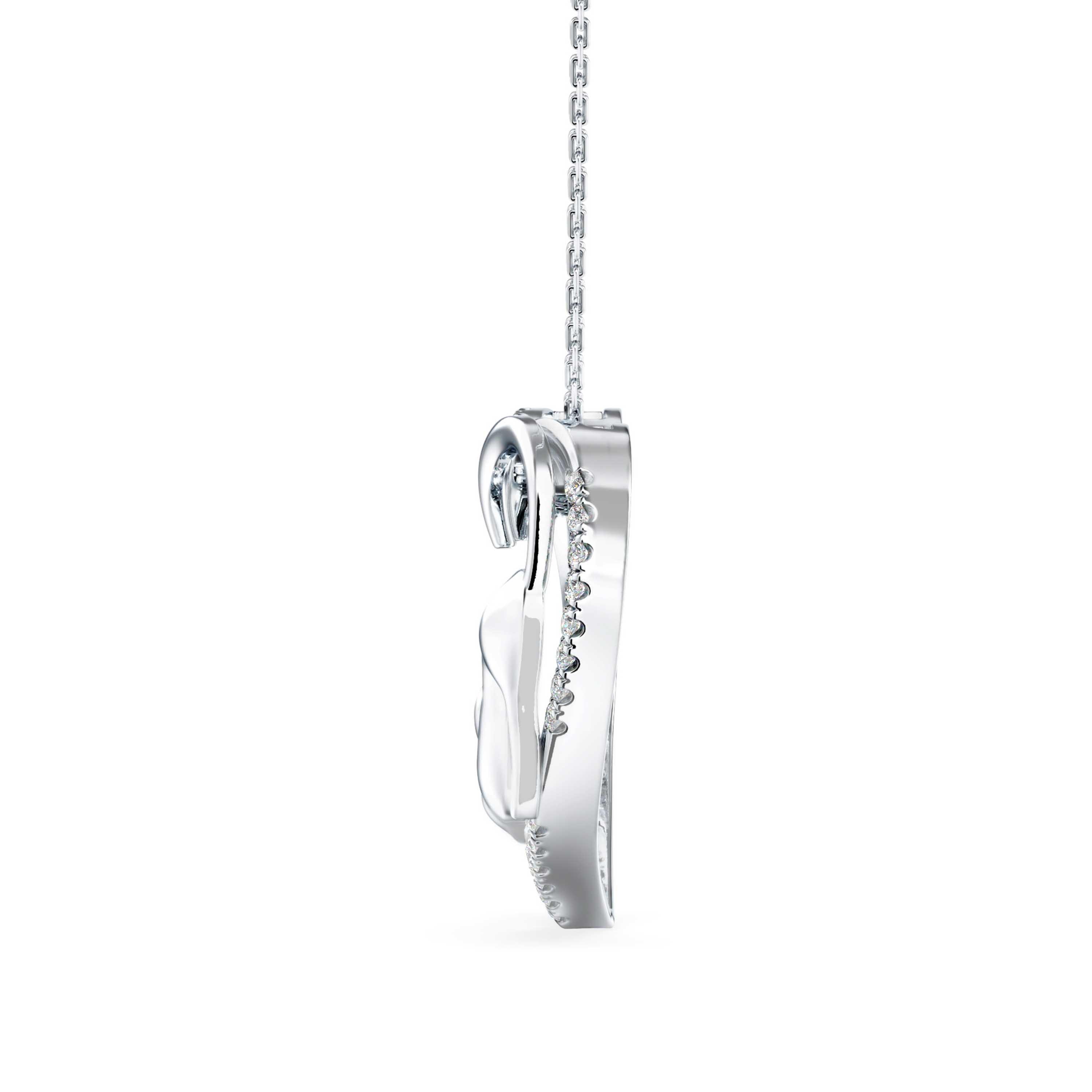 The Stretch Cat 0.20ct Lab-Grown Diamond Pendant