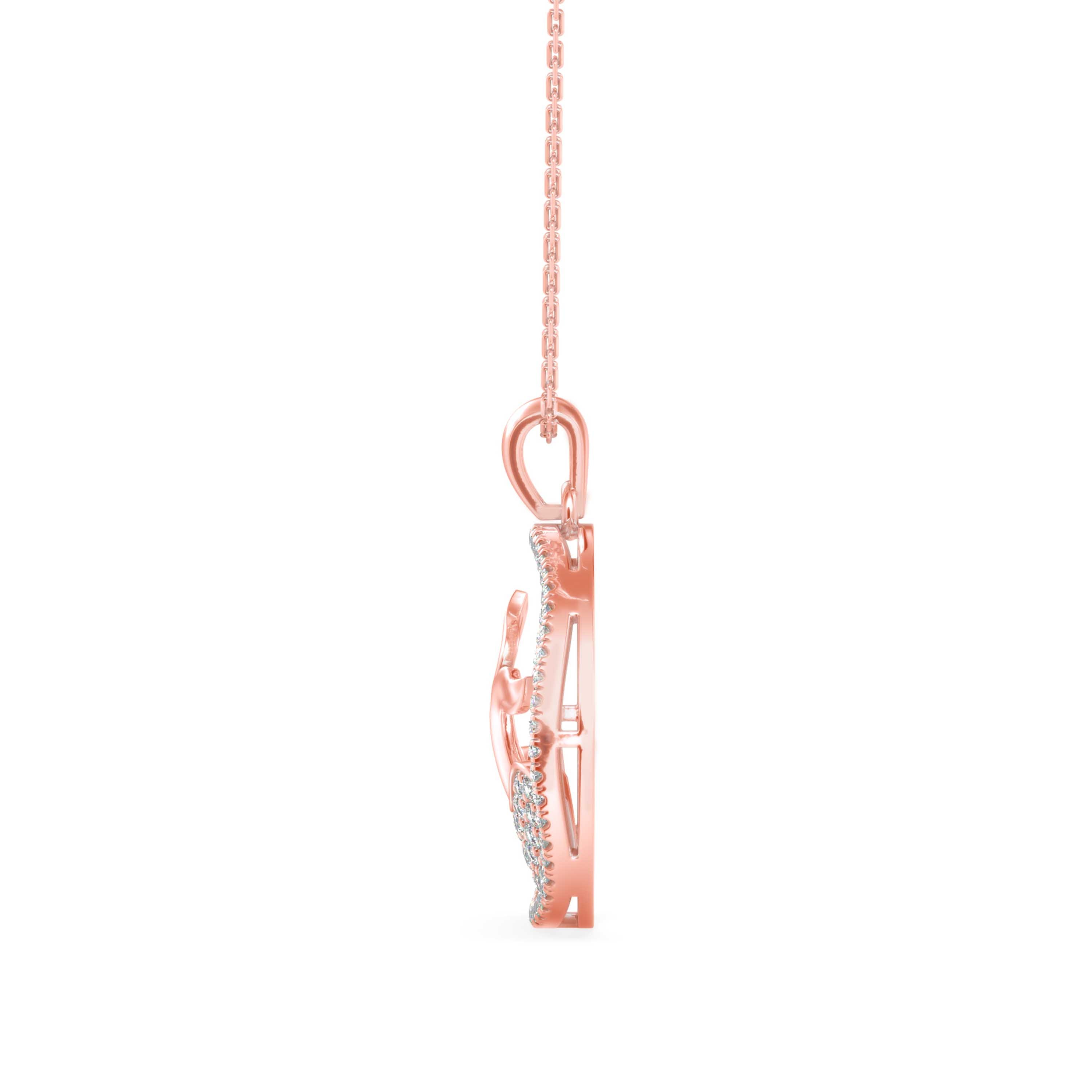 The Siren Dive 0.53ct Lab-Grown Diamond Pendant