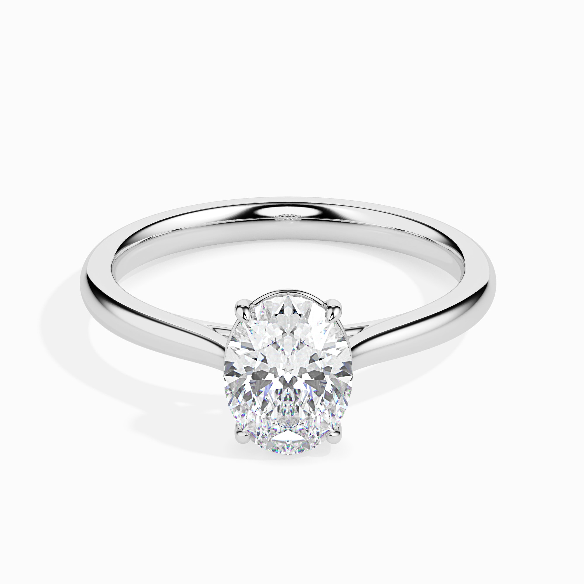 The Celine 0.91ct Oval Solitaire Lab-Grown Diamond Ring