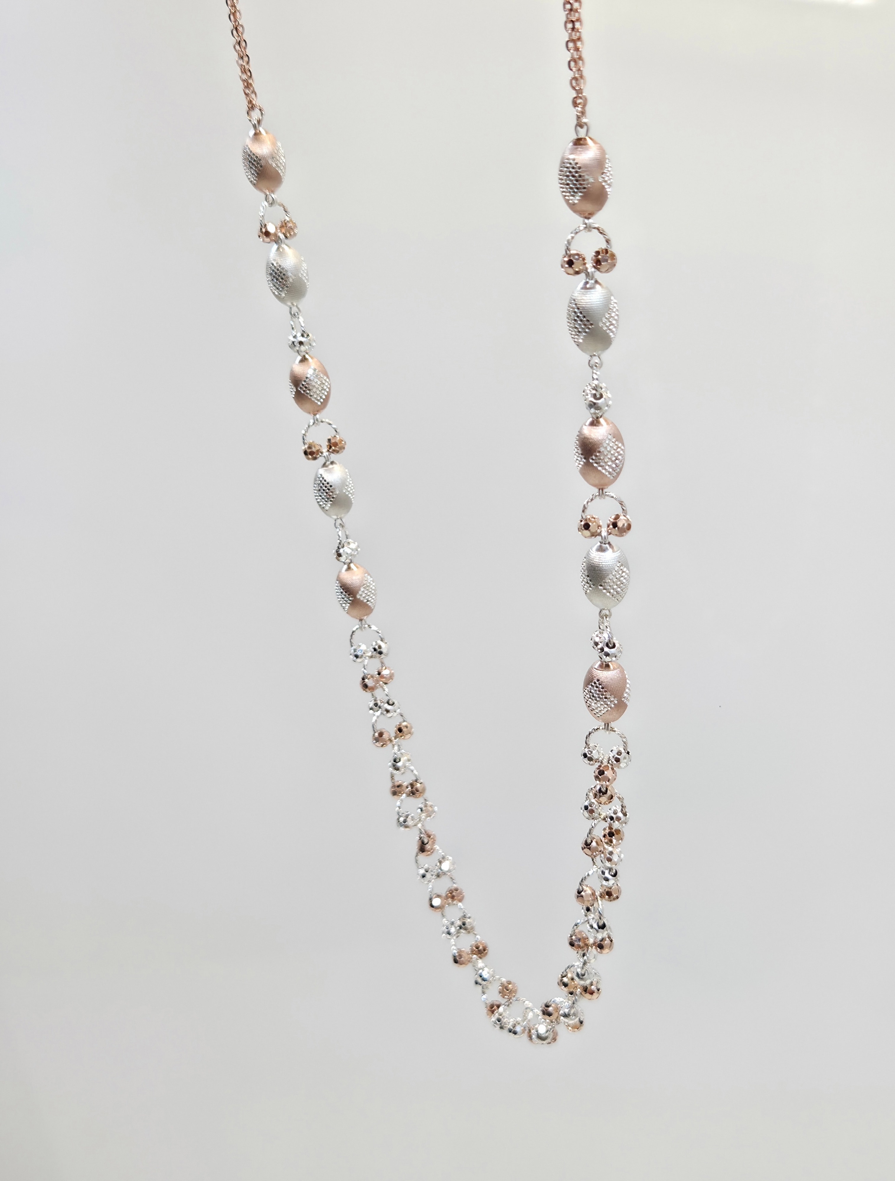 The Orbit Multi-Tone 925 Silver Ball Chain