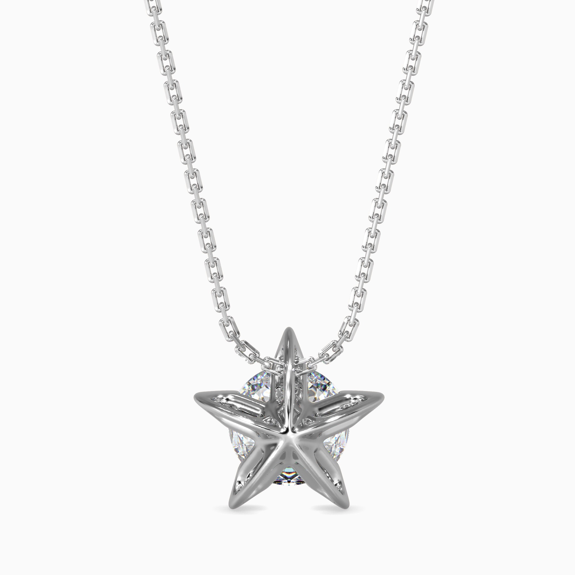 The Astra Star 1.03ct Solitaire Lab-Grown Diamond Pendant
