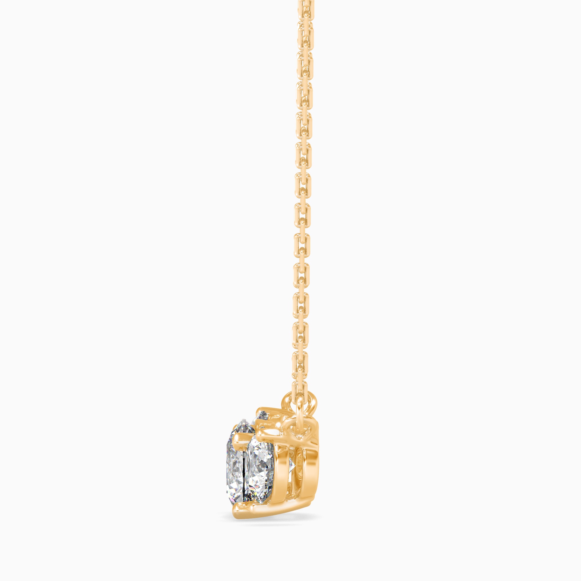 The Trinity 1.05ct Three-Stone Lab-Grown Diamond Pendant