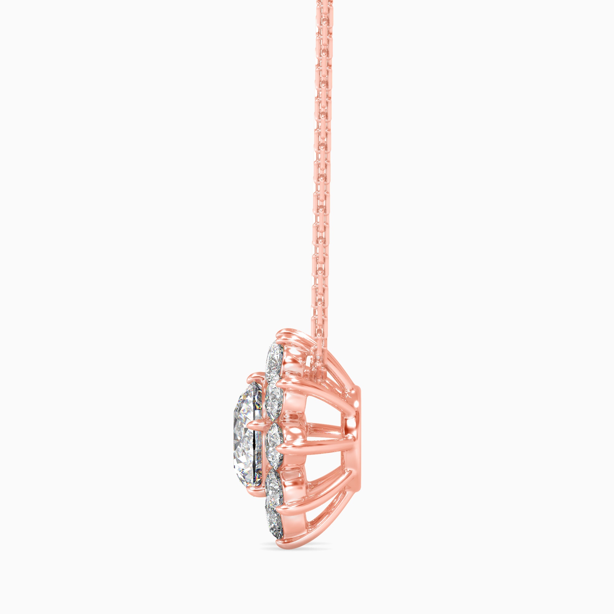 The Celeste Twist 1.17ct Lab-Grown Diamond Pendant