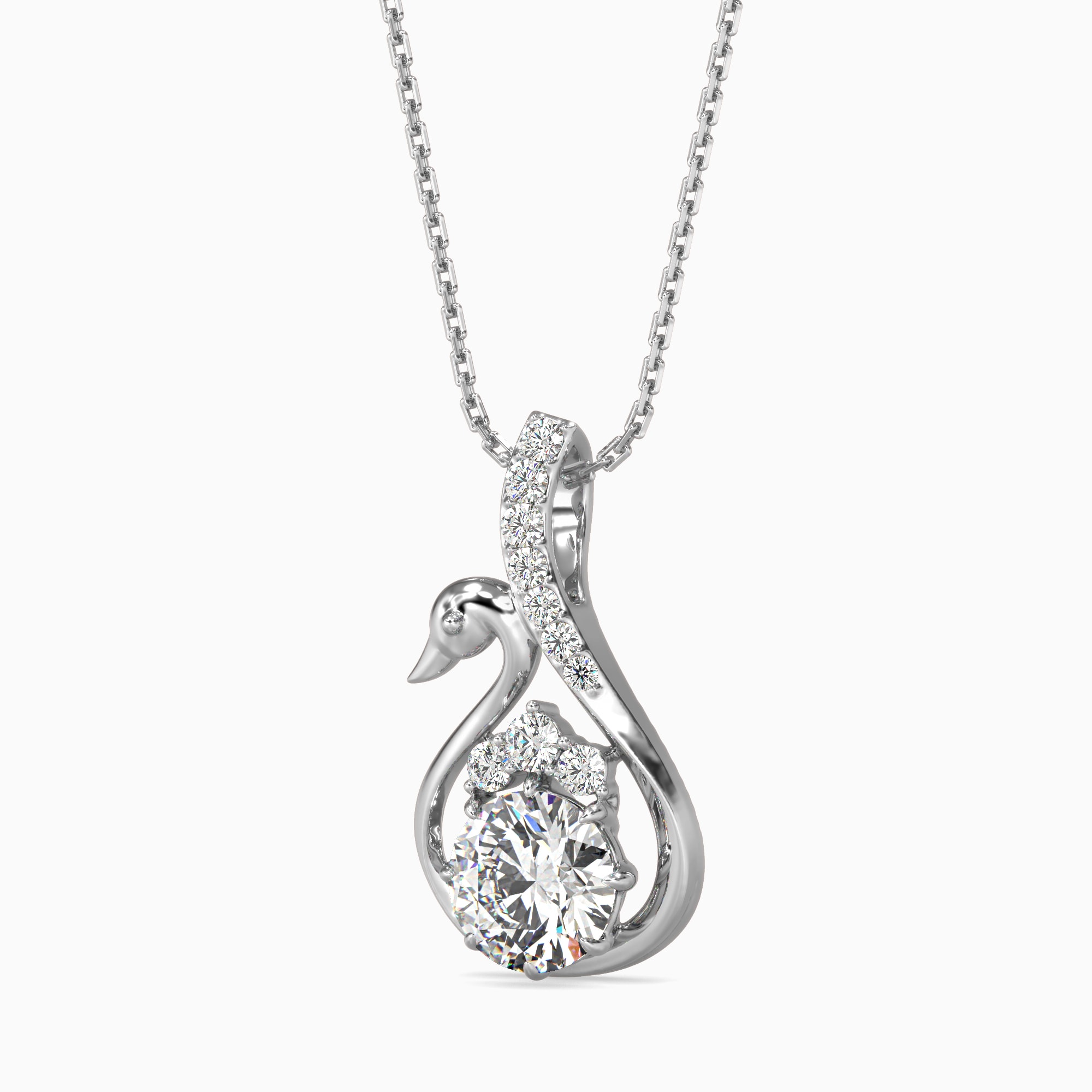 The Odette Swan 1.02ct Lab-Grown Diamond Pendant