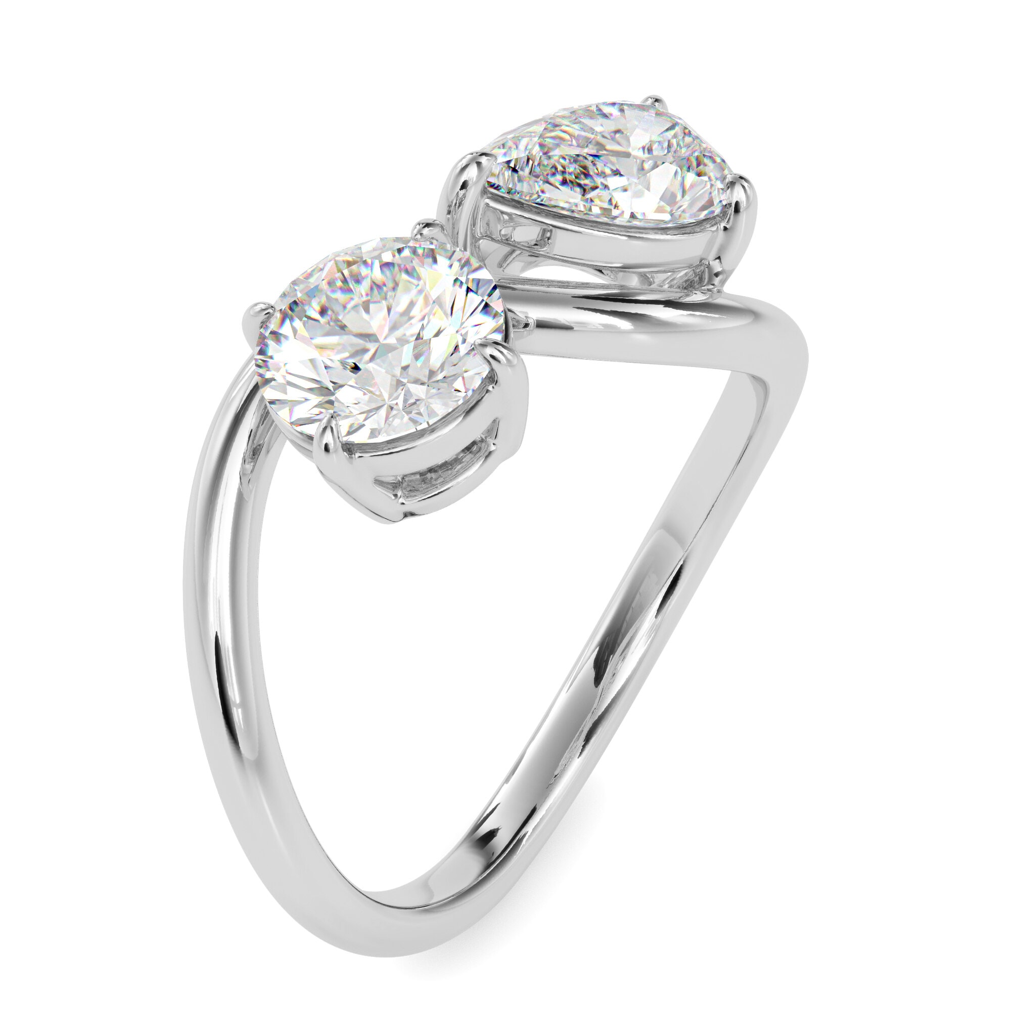 The Aster Toi et Moi 1.84ct Lab-Grown Diamond Ring