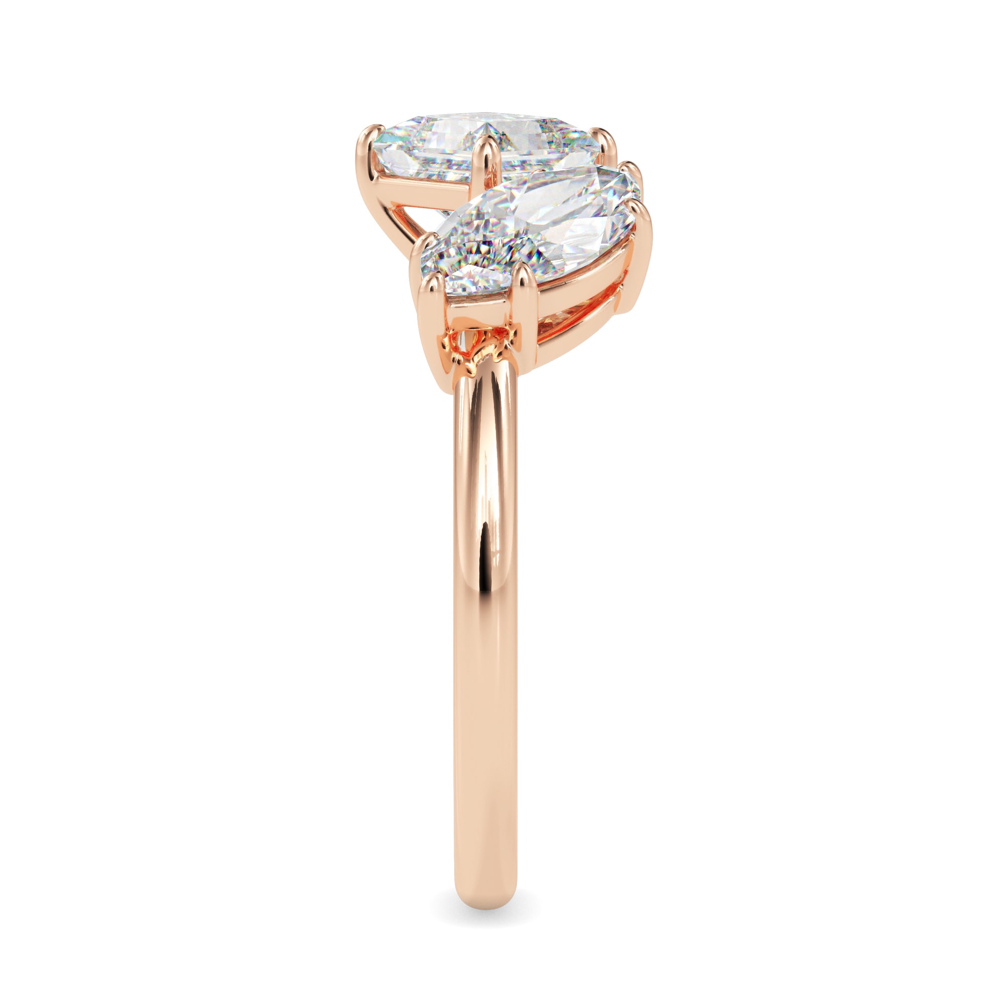The Rhea Toi et Moi 2.00ct Lab-Grown Diamond Ring