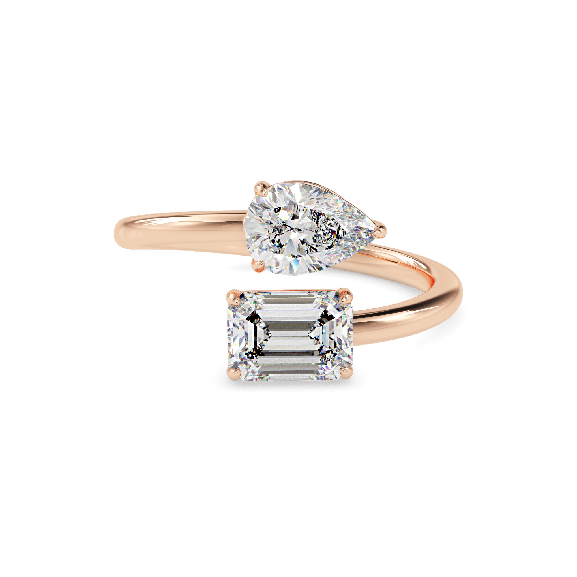 The Iris Toi et Moi 1.88ct Lab-Grown Diamond Ring