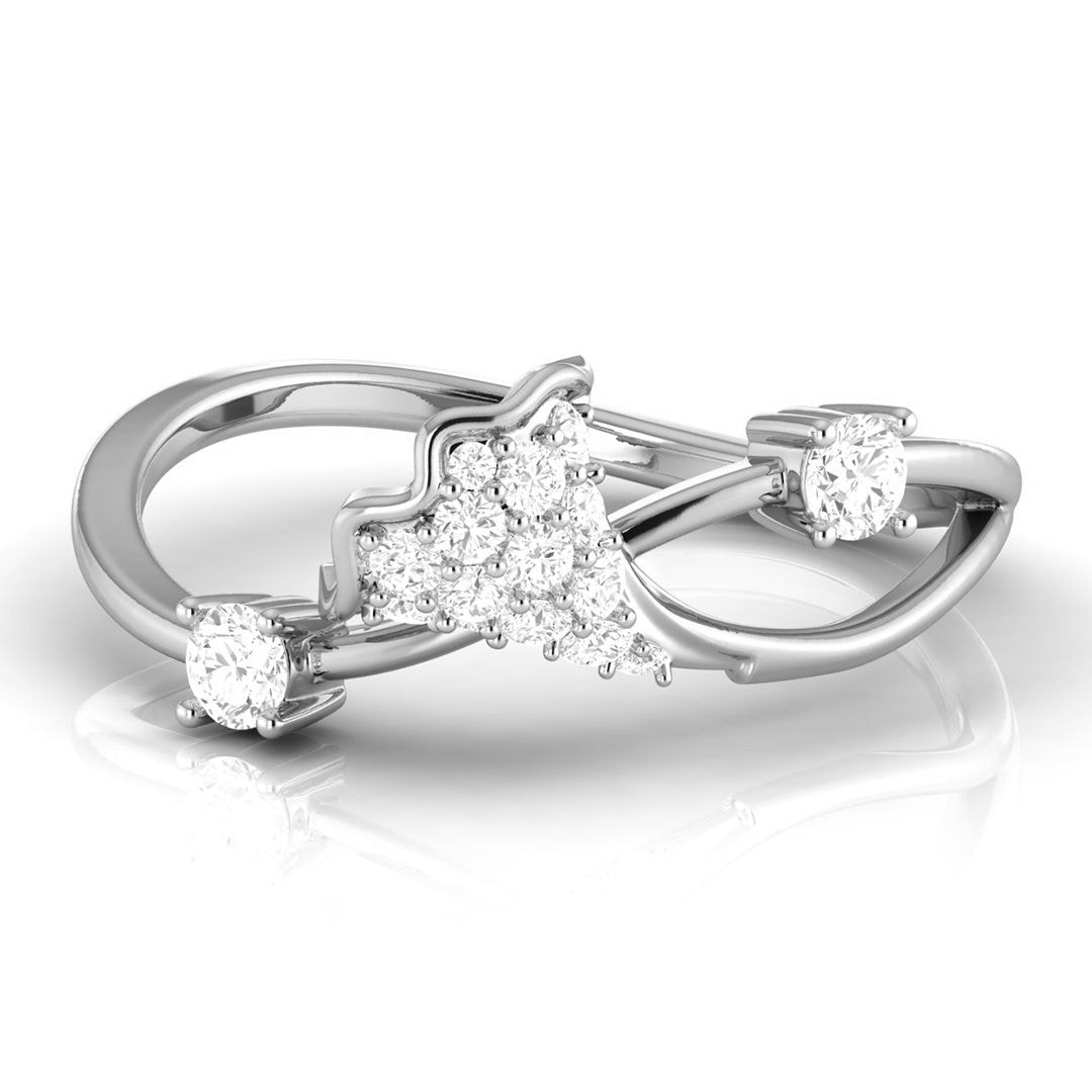 The Luna 16-Stone Lab-Grown Diamond Stacking Band (0.22ct)