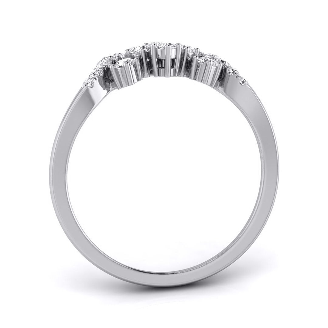 The Astra 0.21ct Lab-Grown Diamond Geometric Ring