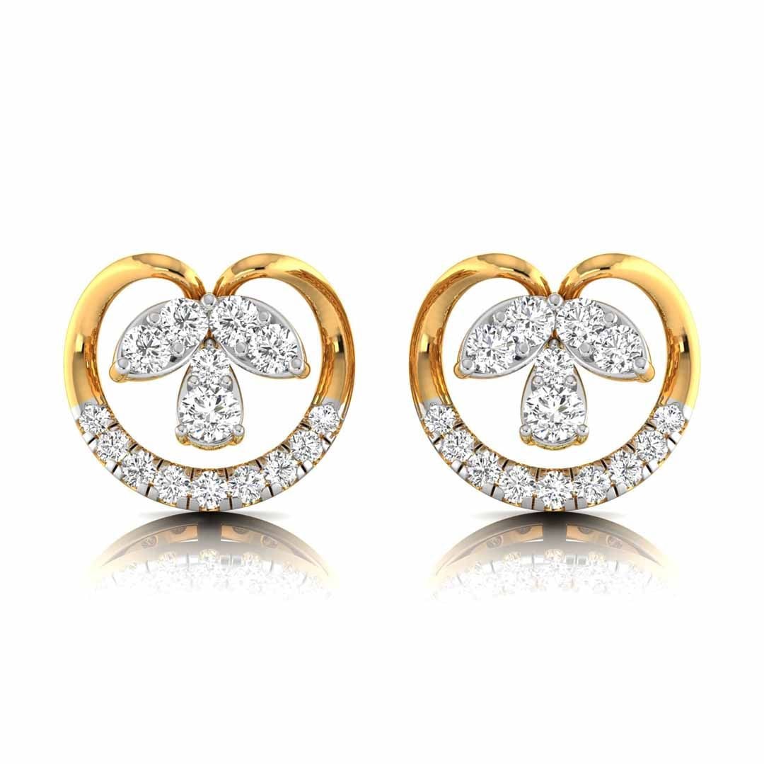 The Flora Openwork 0.27ct Lab-Grown Diamond Stud Earrings