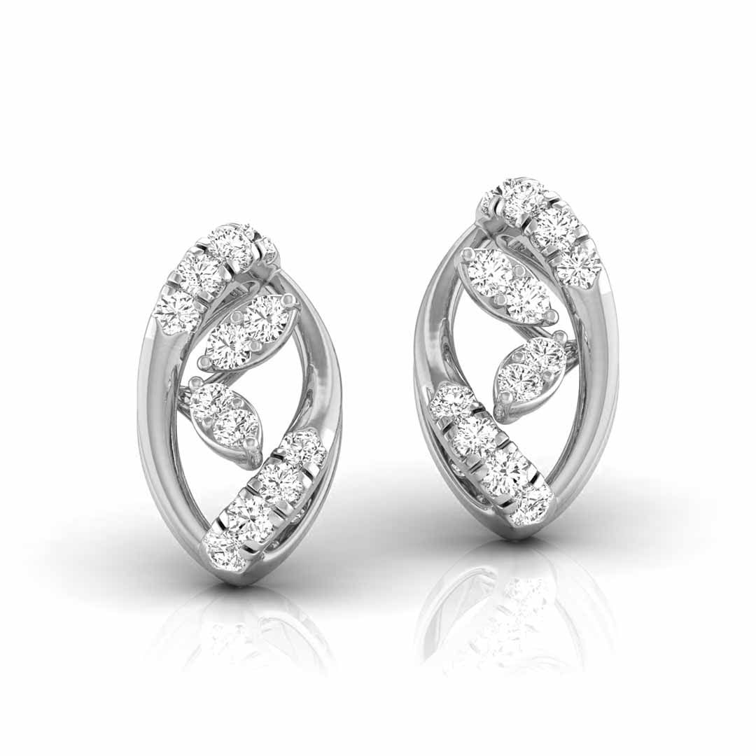 The Stella Openwork 0.20ct Lab-Grown Diamond Stud Earrings