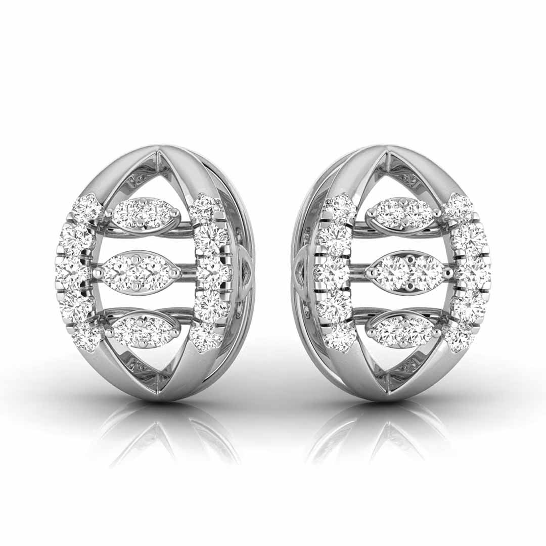 The Elara Openwork 0.21ct Lab-Grown Diamond Stud Earrings