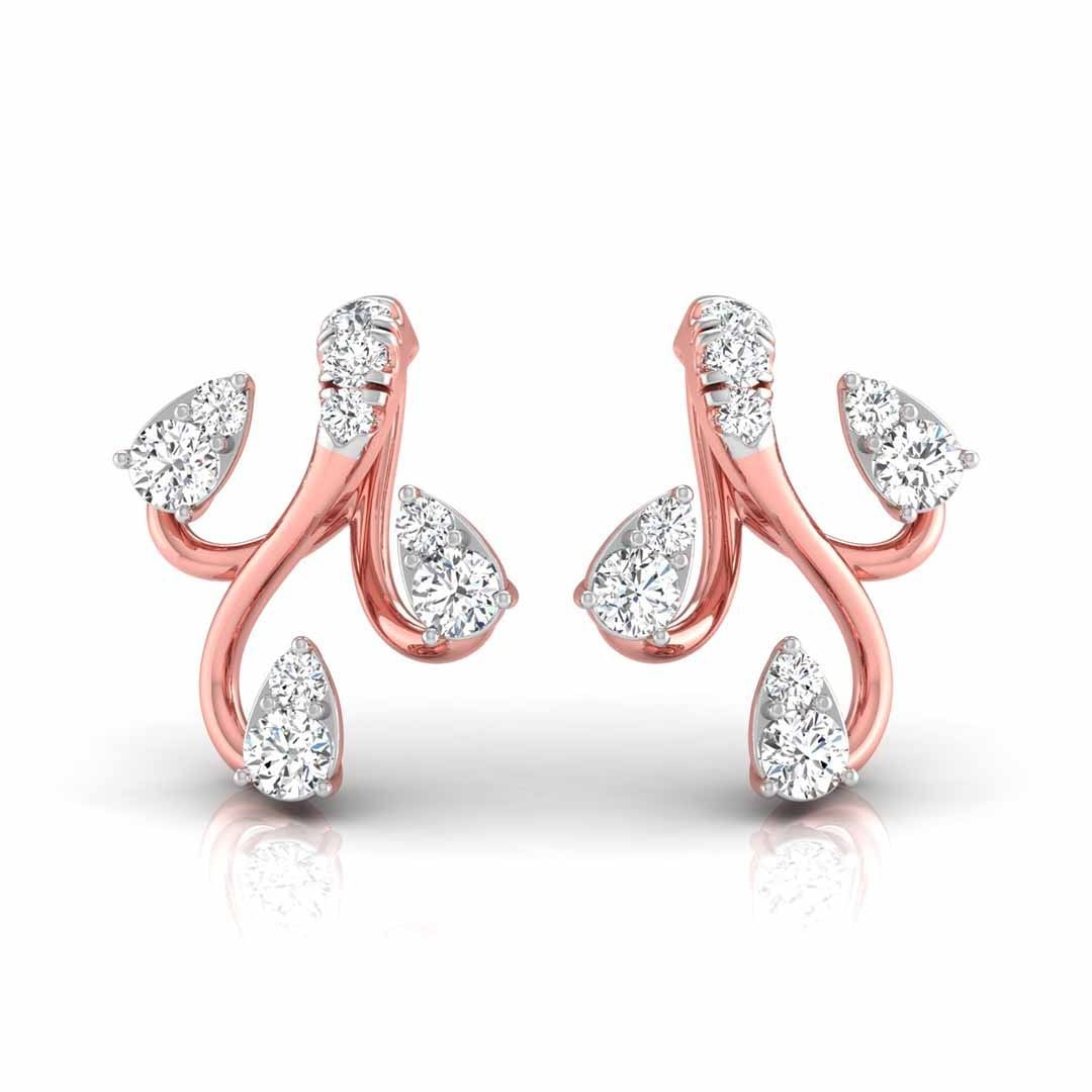 The Willow 0.18ct Lab-Grown Diamond Stud Earrings