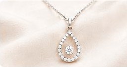 925 Silver Teardrop Pendant